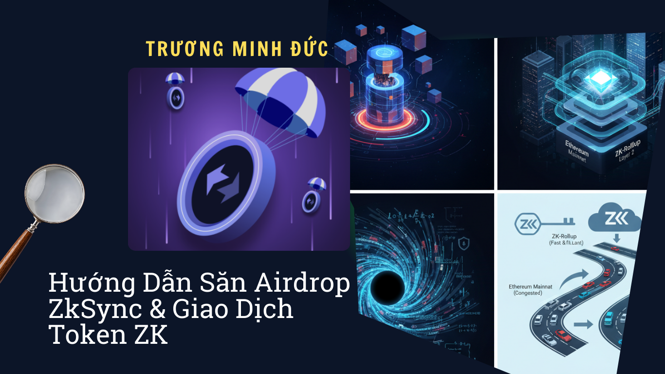Hướng dẫn cách thực hiện Airdrop ZkSync và giao dịch token ZK dễ dàng.