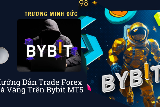 Hình ảnh mô tả hướng dẫn giao dịch Forex và vàng trên nền tảng Bybit MT5.