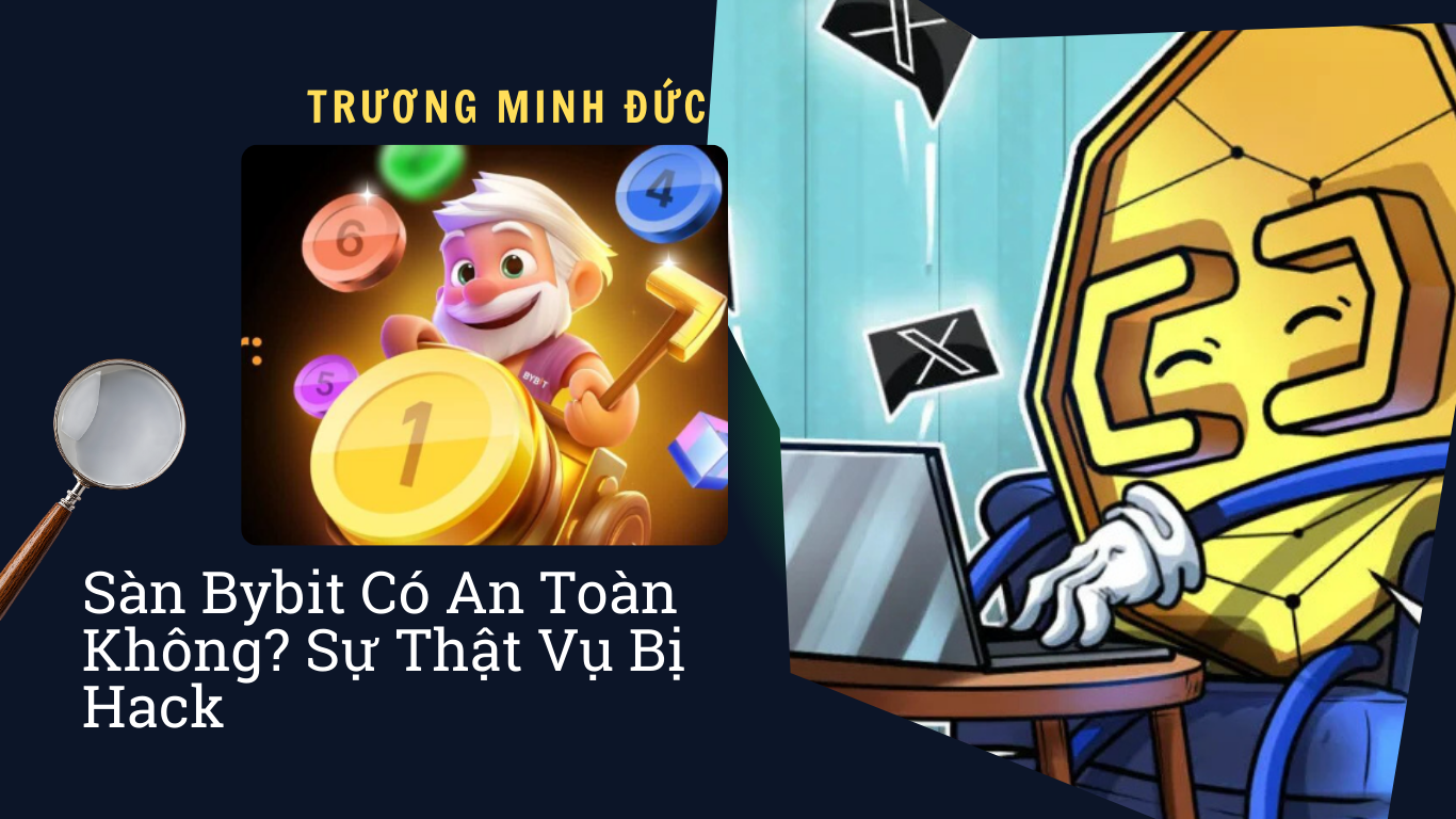 Hình ảnh mô tả các biểu tượng trò chơi và biểu tượng tiền mã hóa liên quan đến Bybit.