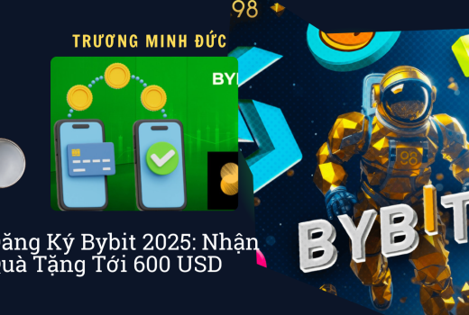 Hình ảnh mô tả đăng ký Bybit 2026 với phần thưởng 600 USD.