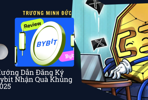 Hướng dẫn đăng ký Bybit nhận quà tặng khủng năm 2026, hình ảnh biểu tượng Bybit và robot số 2.