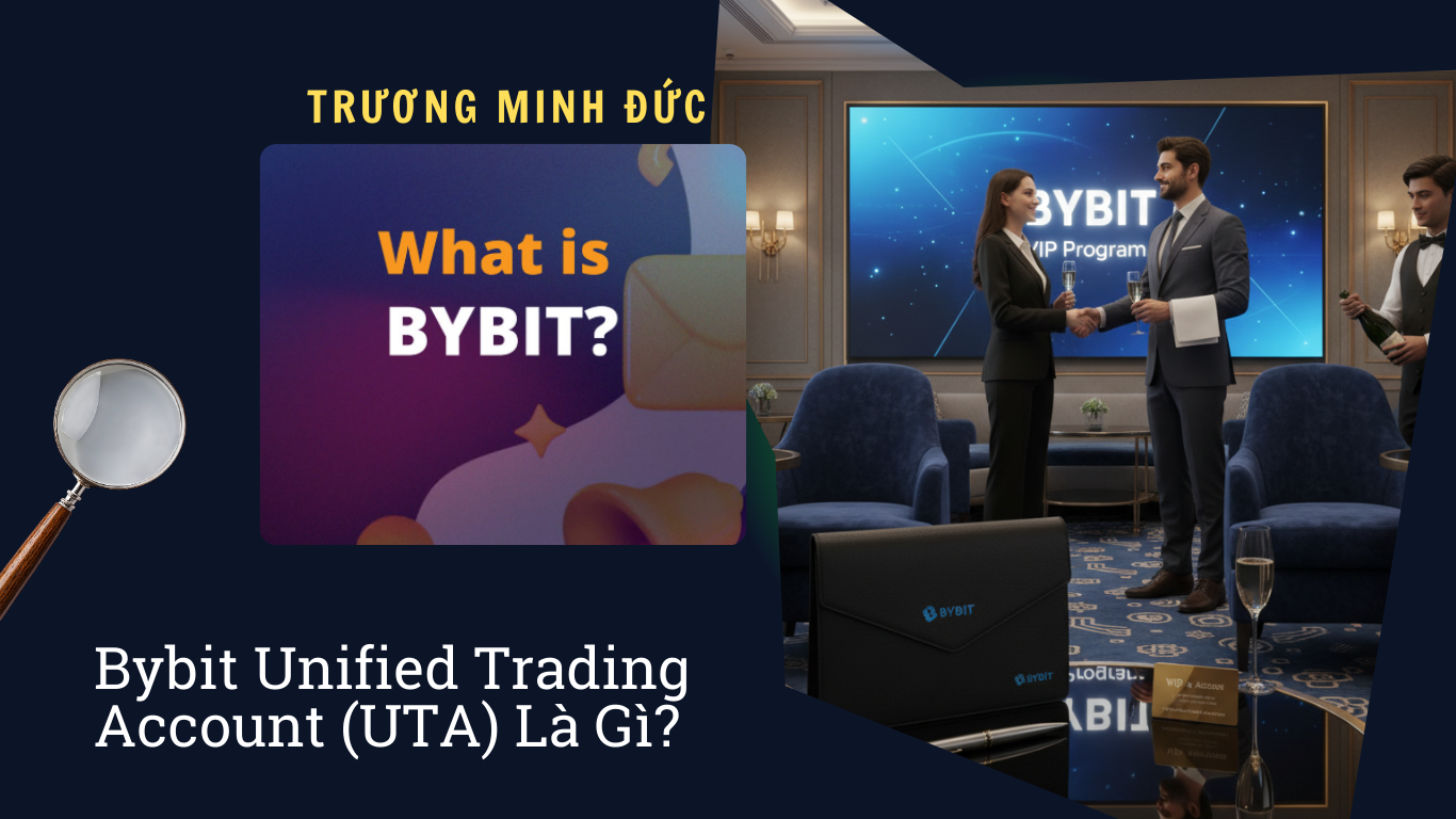 Hình ảnh mô tả buổi thuyết trình về tài khoản hợp nhất Bybit (UTA).