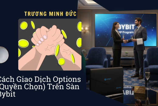 Hình ảnh thể hiện giao dịch quyền chọn trên nền tảng Bybit với các người dùng tham gia.