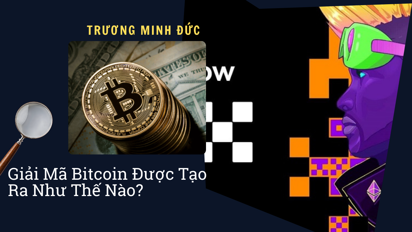 Hình ảnh về đồng Bitcoin và công nghệ AI.