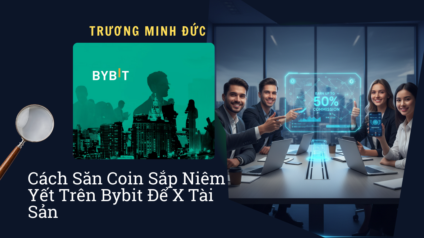 Nhóm người trẻ thành công trong cuộc họp về đầu tư tiền điện tử trên nền tảng Bybit.