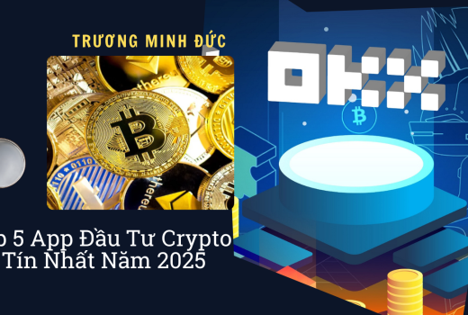 Hình ảnh về các đồng tiền mã hóa Bitcoin và các ứng dụng đầu tư crypto.