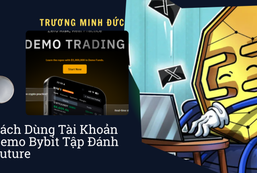 Hình minh họa tài khoản Demo Bybit để tập đánh Future hiệu quả.