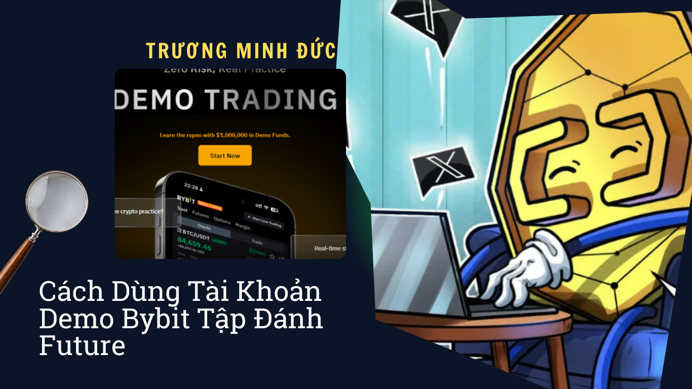 Hình minh họa tài khoản Demo Bybit để tập đánh Future hiệu quả.
