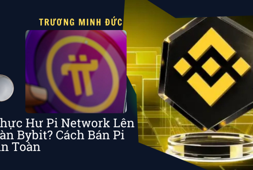 Hình ảnh biểu tượng Pi Network và logo Binance thể hiện cách kiếm tiền online an toàn.