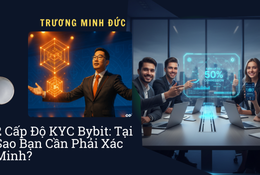 Nhóm người thảo luận về xác minh KYC Bybit trong phòng họp hiện đại.