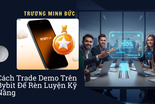 Nhóm người tham gia hội thảo về giao dịch demo trên nền tảng Bybit.