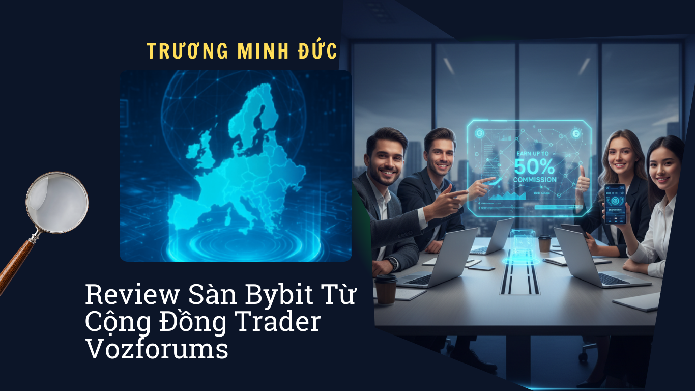Hình ảnh nhóm người thảo luận về giao dịch tiền điện tử và chiến lược trên màn hình kỹ thuật số.