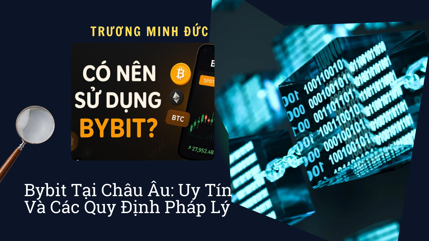 Hình ảnh thể hiện biểu đồ và dữ liệu giao dịch tiền điện tử trên nền số liệu kỹ thuật số.