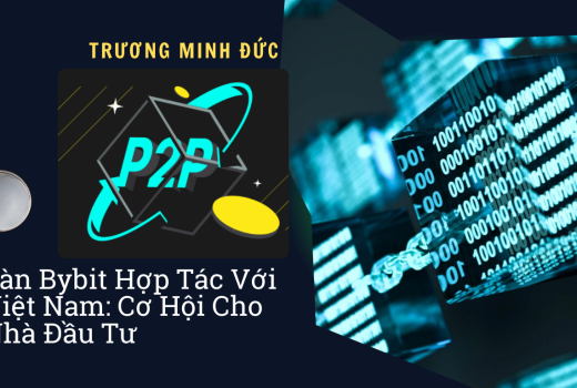 Hình ảnh mô tả hợp tác giữa Bybit và Việt Nam trong lĩnh vực đầu tư tiền điện tử.