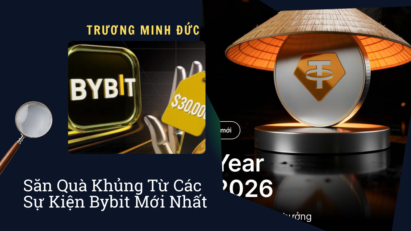 Hình ảnh về quà tặng tiền điện tử Bybit mới nhất năm 2023.