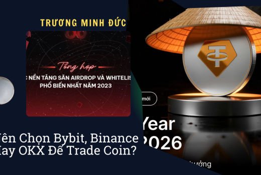 Hình ảnh biểu tượng tiền điện tử và sàn giao dịch tiền mã hóa.