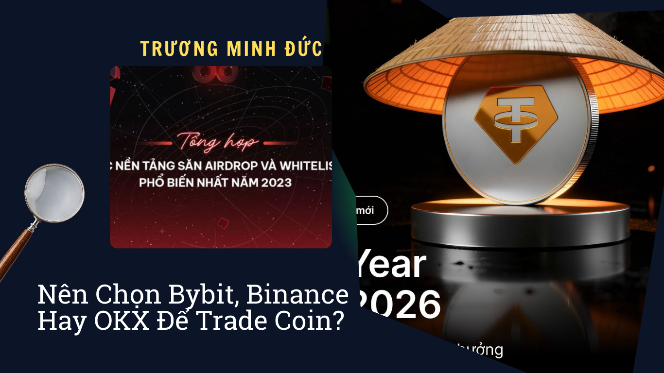 Hình ảnh biểu tượng tiền điện tử và sàn giao dịch tiền mã hóa.