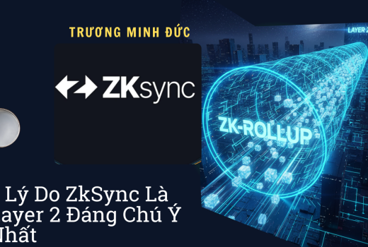 Hình ảnh minh họa về ZkSync Layer 2 và công nghệ blockchain.