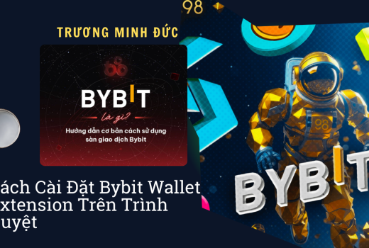 Hình ảnh hướng dẫn cài đặt ví Bybit Wallet Extension trên trình duyệt web.