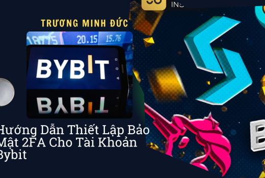 Hình ảnh hướng dẫn cài đặt bảo mật 2FA cho tài khoản Bybit trên điện thoại di động.