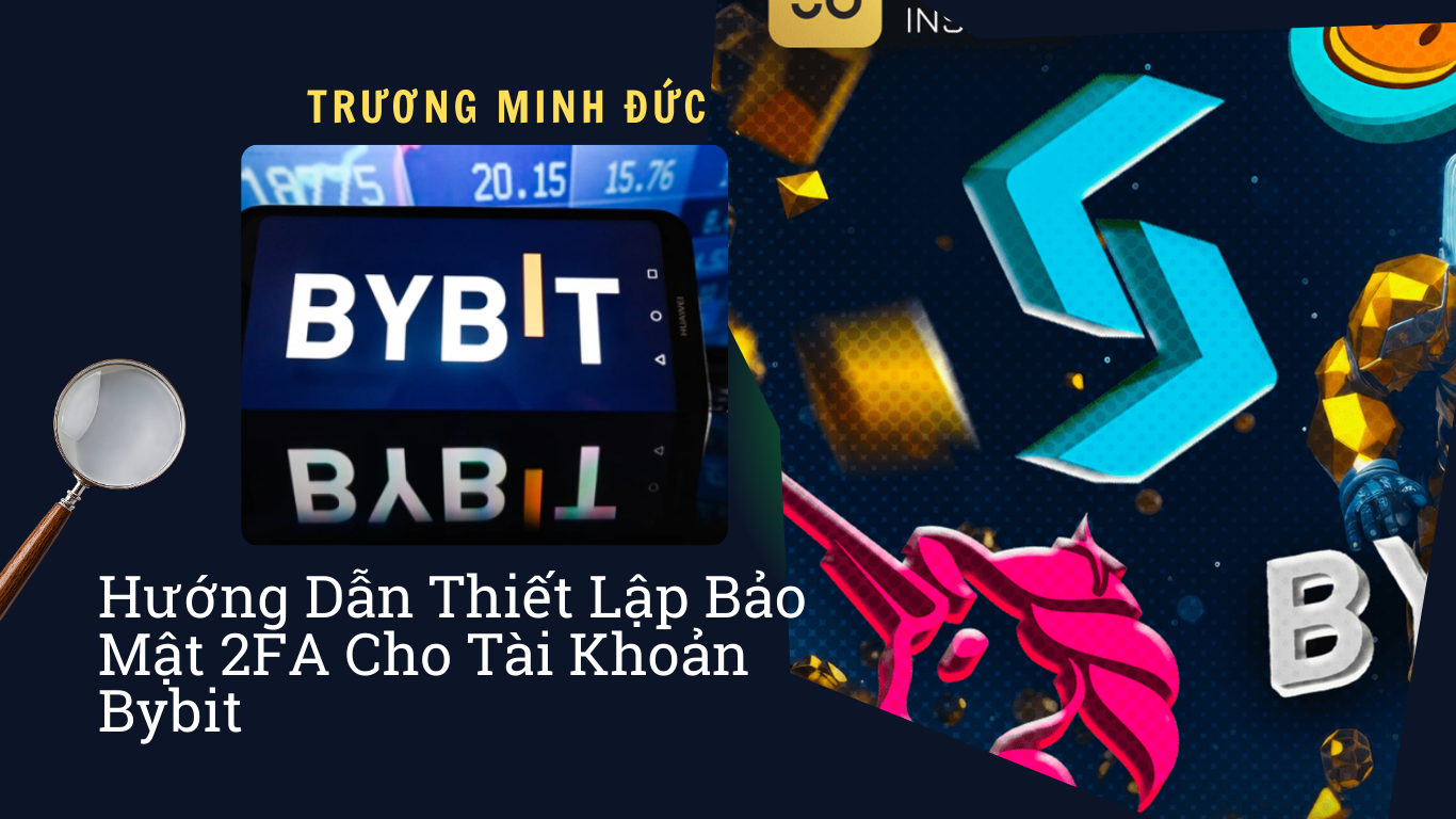 Hình ảnh hướng dẫn cài đặt bảo mật 2FA cho tài khoản Bybit trên điện thoại di động.