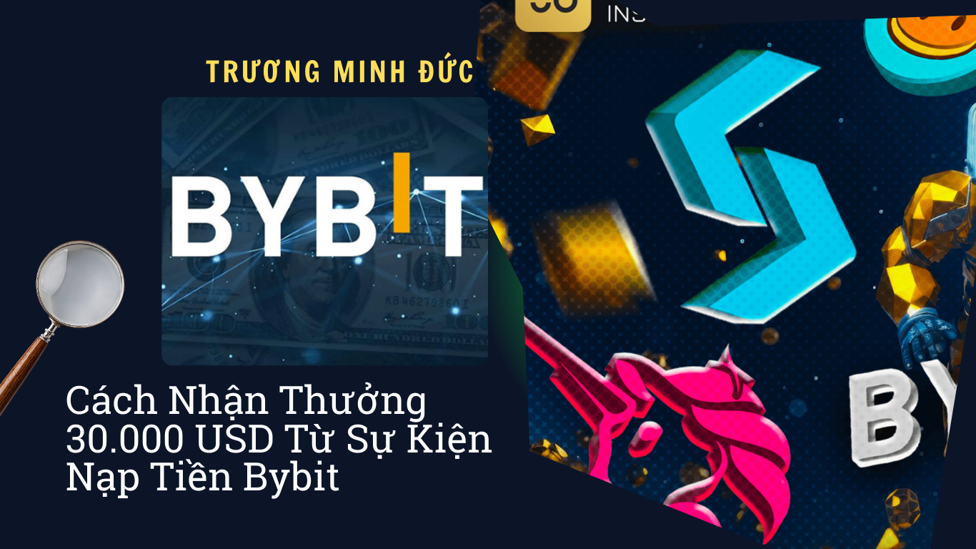 Hình ảnh minh họa về cách nhận thưởng 30.000 USD từ sự kiện nạp tiền trên Bybit.