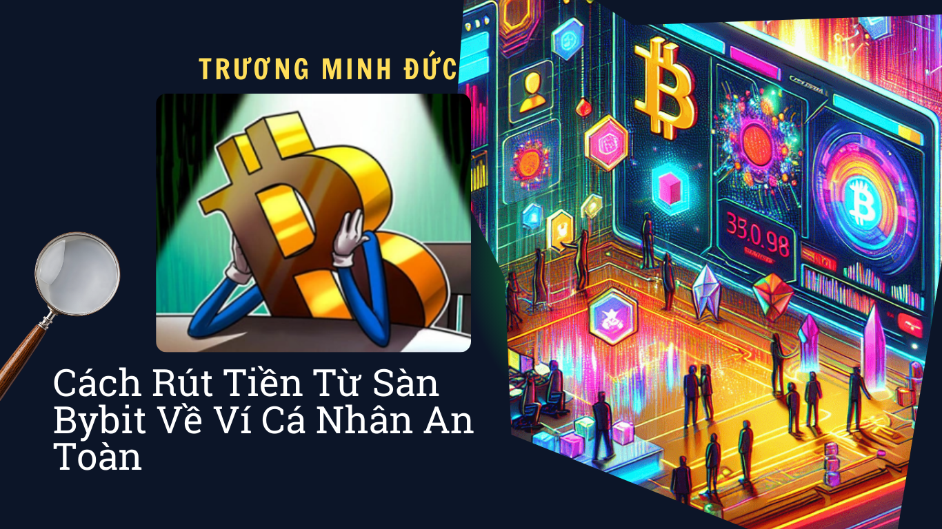 Hình ảnh mô tả quy trình rút tiền từ sàn Bybit về ví cá nhân an toàn.